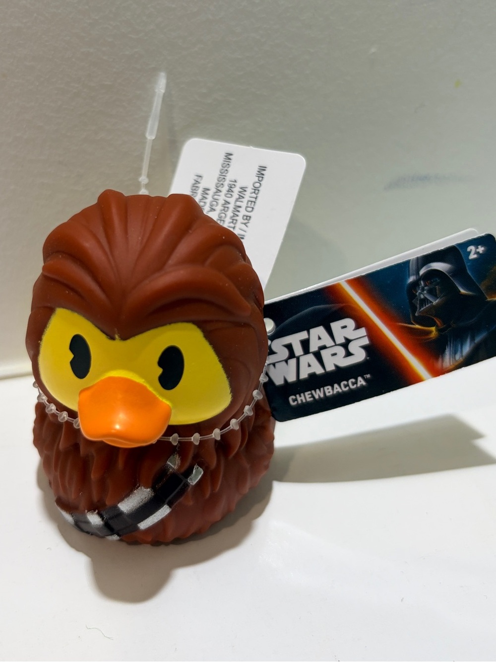 Star Wars Duckalooz Chewbacca Rubber Duck Disney NWT